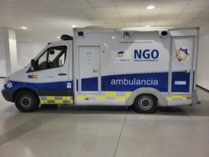 Grupo Ibérica dona ambulancia a la ONG Help To Ukraine para ponerla al servicio de la población civil Ucraniana y sus emergencias